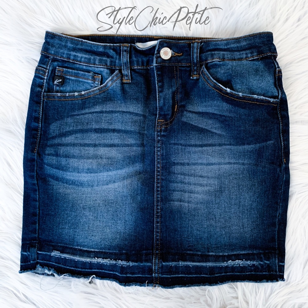 KanCan Denim Mini Skirt Size waist 24